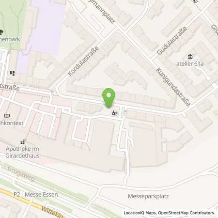 Standortübersicht der Tankstelle Allego GmbH in 45131 Essen