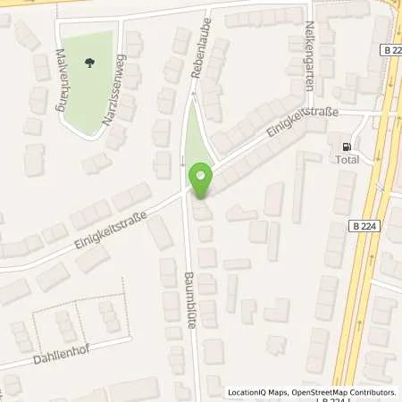 Standortübersicht der Tankstelle innogy SE in 45133 Essen