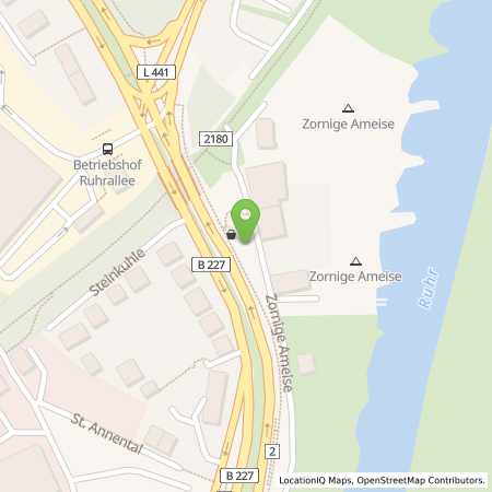 Standortübersicht der Strom (Elektro) Tankstelle: innogy SE in 45134, Essen