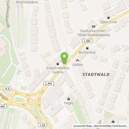 Standortübersicht der Tankstelle innogy eMobility Solutions GmbH in 45134 Essen