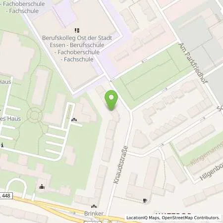 Standortübersicht der Tankstelle innogy SE in 45138 Essen