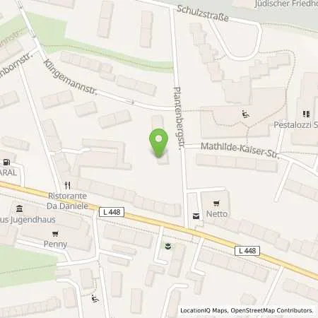 Standortübersicht der Tankstelle innogy SE in 45138 Essen