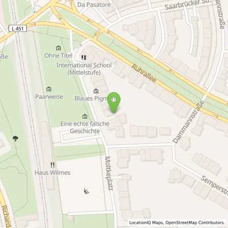 Standortübersicht der Tankstelle innogy SE in 45138 Essen