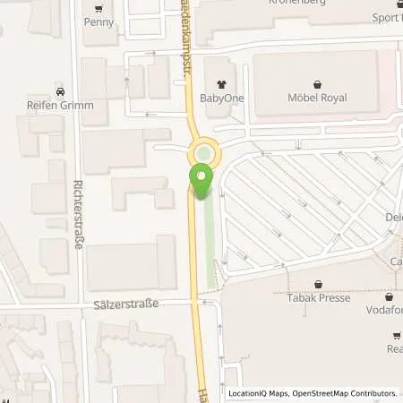 Standortübersicht der Tankstelle Allego GmbH in 45143 Essen