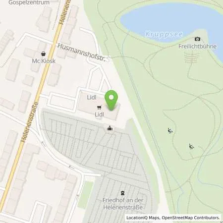 Standortübersicht der Tankstelle Lidl Dienstleistung GmbH & Co. KG in 45143 Essen