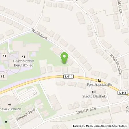 Standortübersicht der Tankstelle innogy SE in 45145 Essen