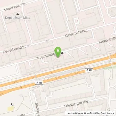 Standortübersicht der Tankstelle innogy eMobility Solutions GmbH in 45145 Essen
