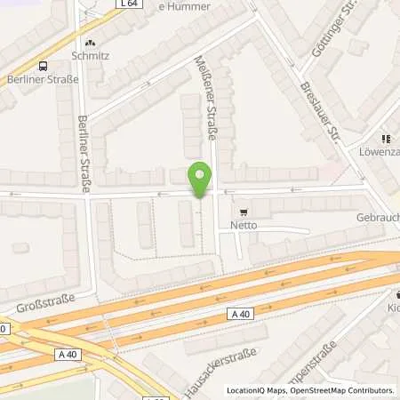 Standortübersicht der Tankstelle Allego GmbH in 45145 Essen