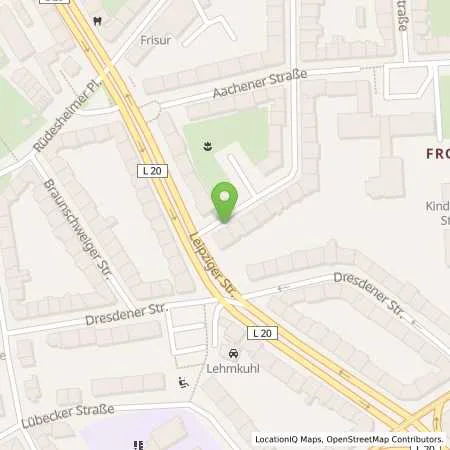 Standortübersicht der Tankstelle Allego GmbH in 45145 Essen