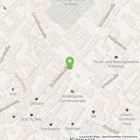 Standortübersicht der Tankstelle innogy SE in 45147 Essen