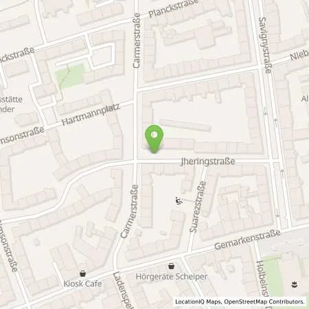 Standortübersicht der Tankstelle Allego GmbH in 45147 Essen