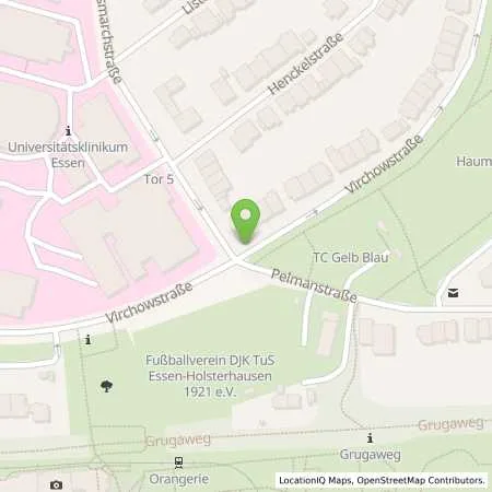 Standortübersicht der Tankstelle Allego GmbH in 45147 Essen