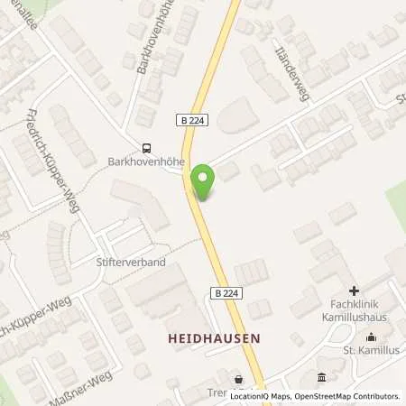 Standortübersicht der Tankstelle Allego GmbH in 45239 Essen