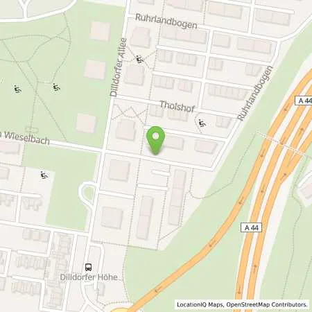 Standortübersicht der Tankstelle innogy SE in 45257 Essen