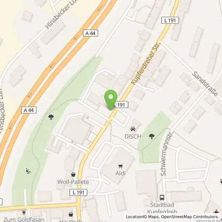 Standortübersicht der Tankstelle innogy SE in 45257 Essen