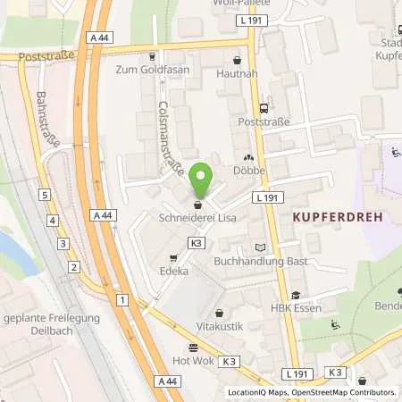 Standortübersicht der Tankstelle Allego GmbH in 45257 Essen