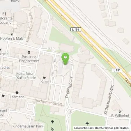 Standortübersicht der Tankstelle Allego GmbH in 45276 Essen