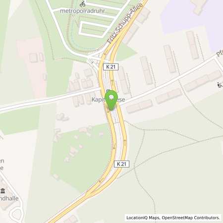 Standortübersicht der Strom (Elektro) Tankstelle: innogy SE in 45309, Essen