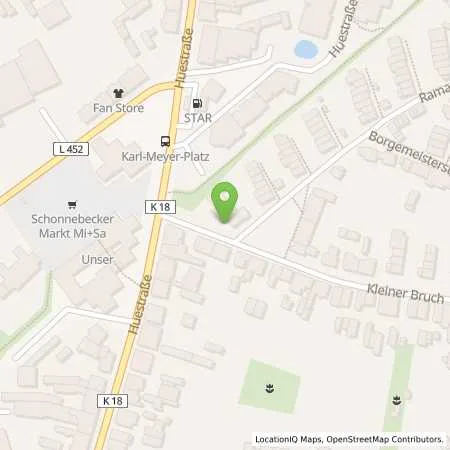 Standortübersicht der Tankstelle Allego GmbH in 45309 Essen