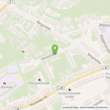 Standortübersicht der Tankstelle innogy SE in 45356 Essen