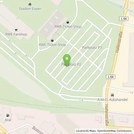 Standortübersicht der Tankstelle innogy eMobility Solutions GmbH in 45356 Essen