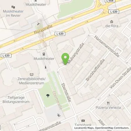 Standortübersicht der Tankstelle Emscher Lippe Energie GmbH in 45879 Gelsenkirchen