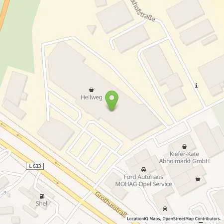 Standortübersicht der Tankstelle EnBW mobility+ AG und Co.KG in 45881 Gelsenkirchen