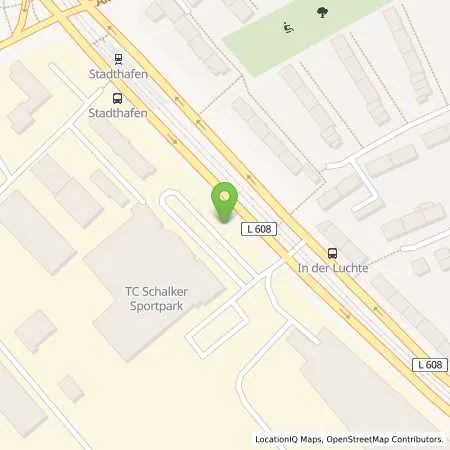 Standortübersicht der Tankstelle Gelsenwasser AG in 45881 Gelsenkirchen