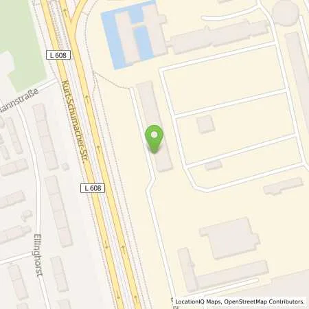 Standortübersicht der Tankstelle Gelsenwasser AG in 45891 Gelsenkirchen