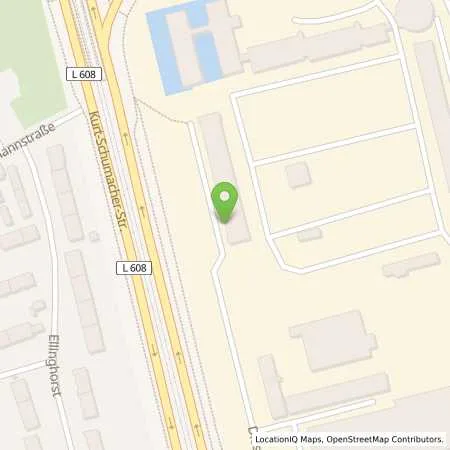 Standortübersicht der Tankstelle Gelsenwasser AG in 45891 Gelsenkirchen