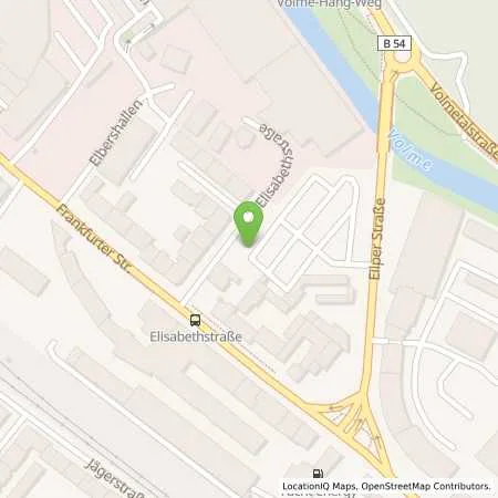 Standortübersicht der Tankstelle Mark-E Aktiengesellschaft in 58095 Hagen