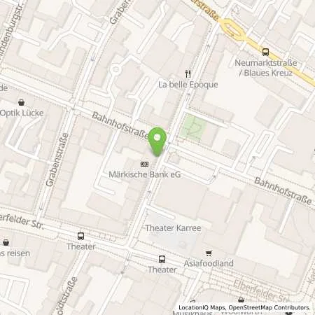 Standortübersicht der Tankstelle Mark-E Aktiengesellschaft in 58095 Hagen