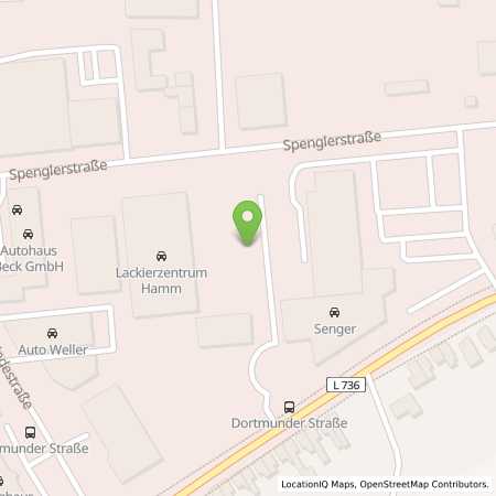 Standortübersicht der Strom (Elektro) Tankstelle: Senger Südwestfalen GmbH in 59067, Hamm