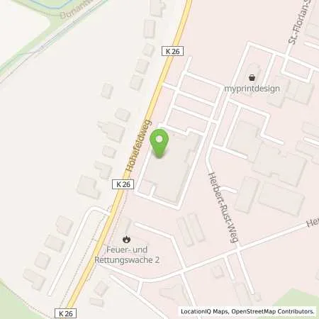 Standortübersicht der Tankstelle Autohaus Erwin Schmidt GmbH & Co. KG in 59071 Hamm