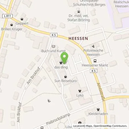 Standortübersicht der Tankstelle Stadtwerke Hamm GmbH in 59073 Hamm