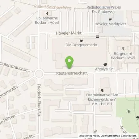 Standortübersicht der Tankstelle Stadtwerke Hamm GmbH in 59075 Hamm