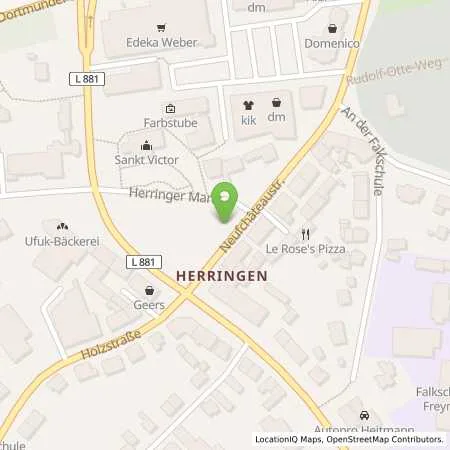 Standortübersicht der Tankstelle Stadtwerke Hamm GmbH in 59077 Hamm