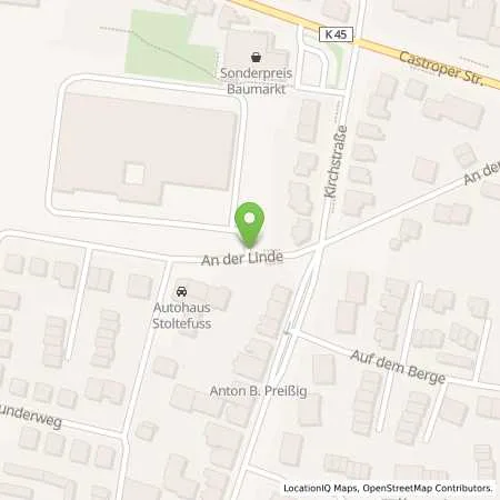 Standortübersicht der Tankstelle Stadtwerke Herne AG in 44627 Herne