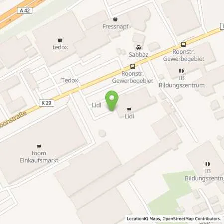 Standortübersicht der Tankstelle Lidl Dienstleistung GmbH & Co. KG in 44629 Herne (Baukau)