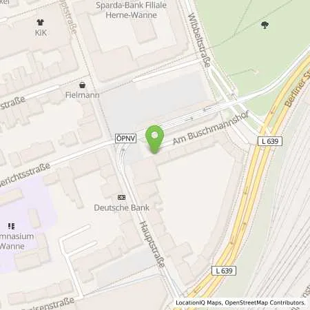 Standortübersicht der Tankstelle Stadtwerke Herne AG in 44649 Herne
