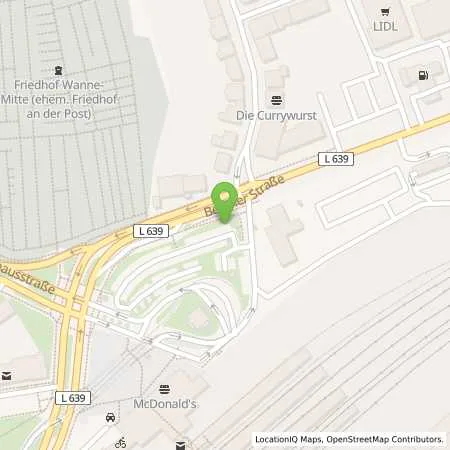 Standortübersicht der Tankstelle Stadtwerke Herne AG in 44649 Herne