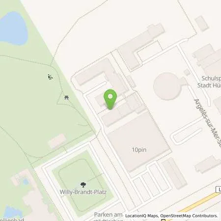 Standortübersicht der Tankstelle Rheinenergie AG in 50354 Köln