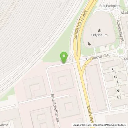 Standortübersicht der Tankstelle Rheinenergie AG in 50679 Köln