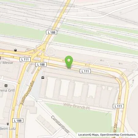 Standortübersicht der Tankstelle Rheinenergie AG in 50679 Köln