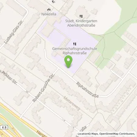 Standortübersicht der Tankstelle Rheinenergie AG in 50679 Köln