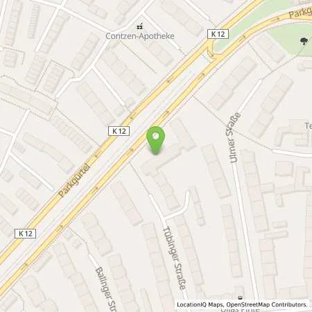 Standortübersicht der Tankstelle Vonovia Energie Service GmbH in 50739 Köln