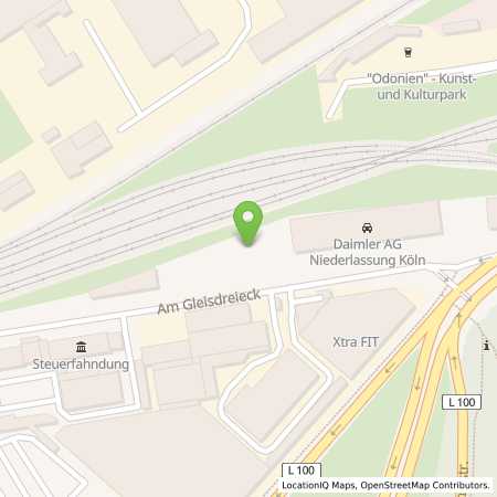 Standortübersicht der Strom (Elektro) Tankstelle: Mercedes-Benz AG in 50823, Kln