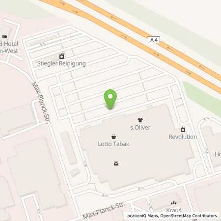 Standortübersicht der Tankstelle amperio GmbH in 50858 Köln