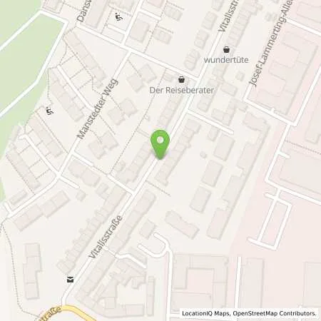 Standortübersicht der Tankstelle Rheinenergie AG in 50933 Köln