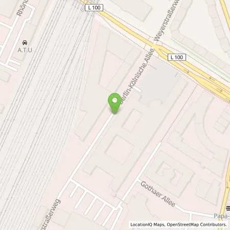 Standortübersicht der Tankstelle Rheinenergie AG in 50969 Köln